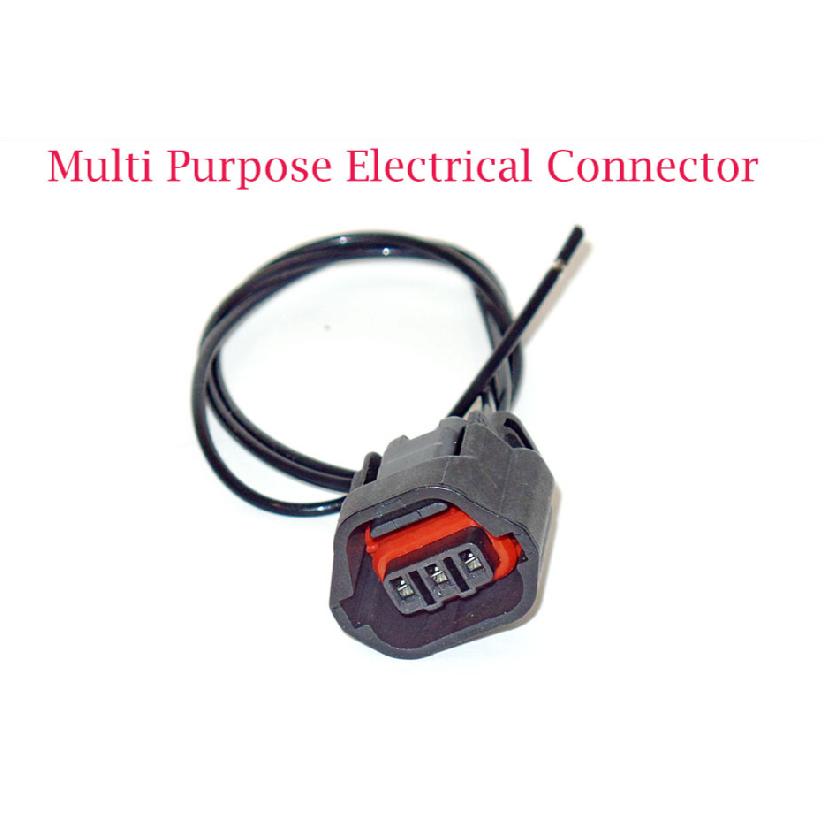 3 Wire Multi Purpose Electrical Connector Fits: Hyundai 1999-2008 Kia 2001-2013
