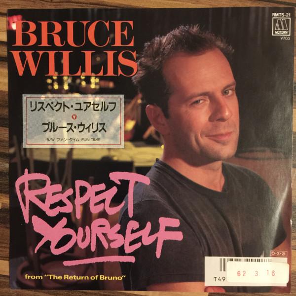 7inch Record BRUCE WILLIS - Respect Yourself / Fun Time RMTS21 MOTOWN 1987 Japan Pop Used
