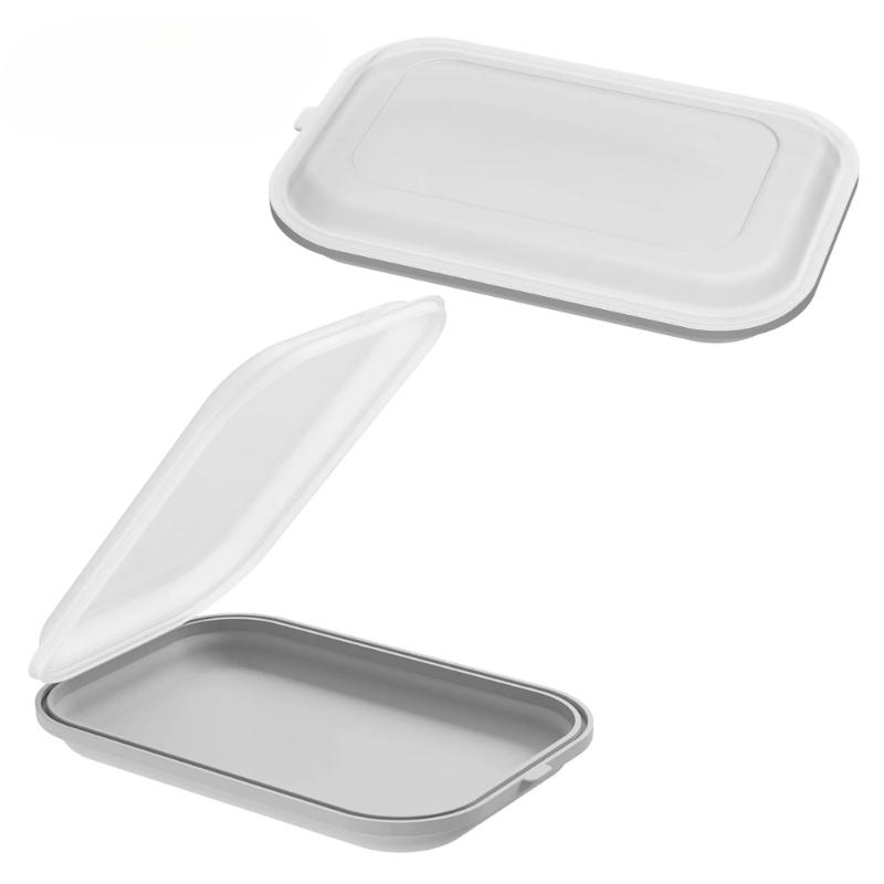 4 Color Refrigerator Storage Compartments for Fruits and Vegetables, Reusable Food and Frozen Meat Packaging Boxes