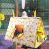 Yousheng Parrot Hammock Keep Warm Printed Hanging Swing Pet Bird Nest Bed House Cage Accessories