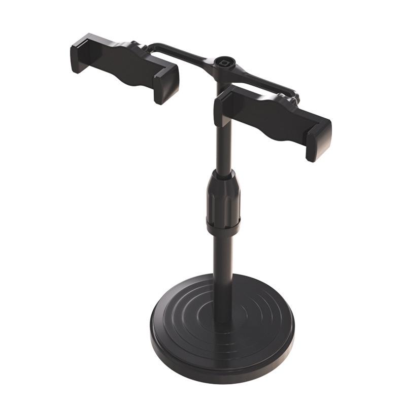 Suport Lumina de Umplere Frumoasă de 6 inch pentru Transmisiuni Live pe Telefonul Mobil cu Poziție Duală și Ajustare Telescopică