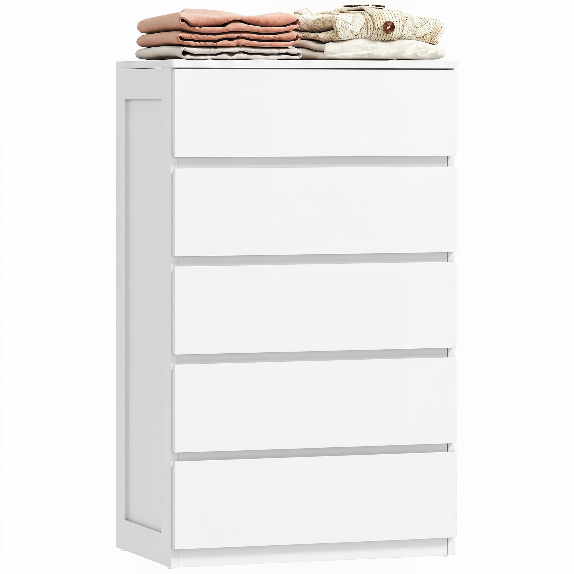 Kumode 5 atvilktnes Uzglabāšanas skapis bez