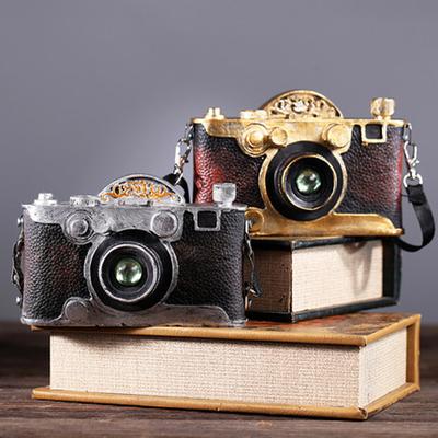 Resin Camera Craft, Retro Nostalgic Ornaments, Home Decor Accessories, Europe Gift