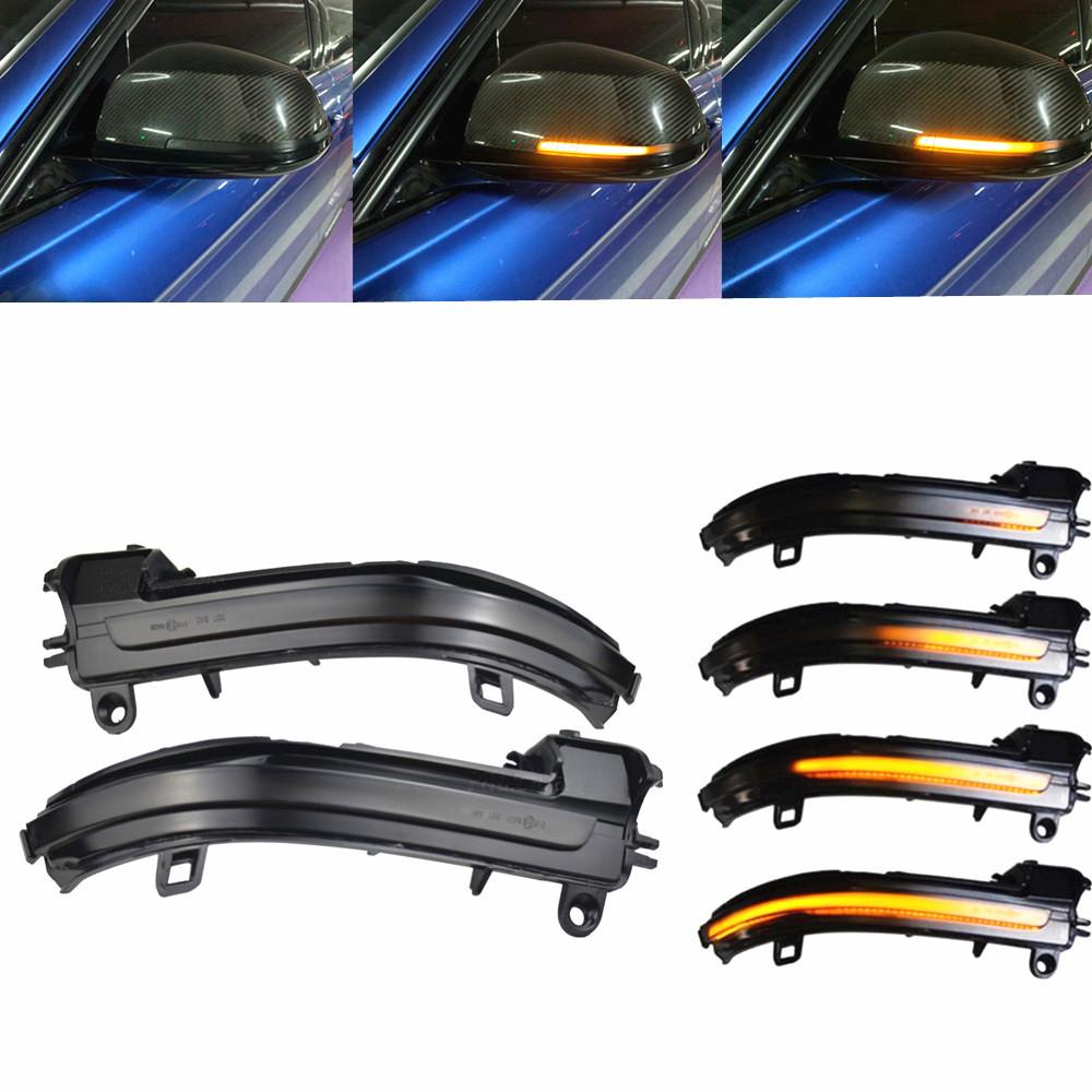 Dynamic Rearview Mirror Blinker Turn Signal LED Light For BMW F20 F30 F31 F21 F22 F23 F32 F33 F34 X1 E84 1 2 3 4 Series