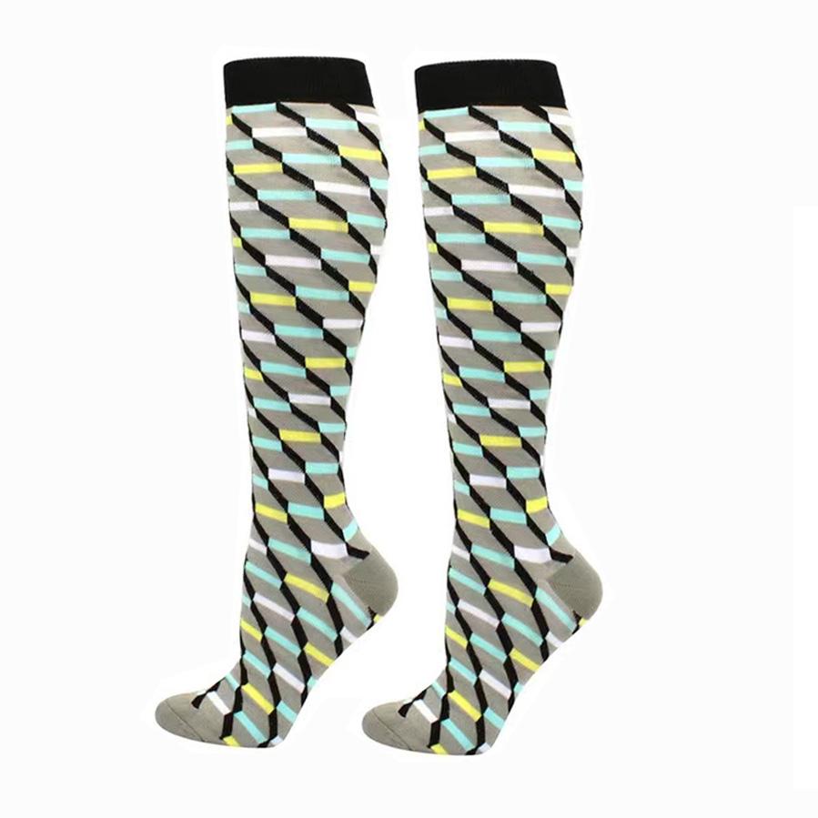 Pánské Dámské Ponožky Kompresní Ponožky Elastické Sportovní Krásné Nohy Sestra Punčochy Běh Lezení Cyklistika Let Cvičení