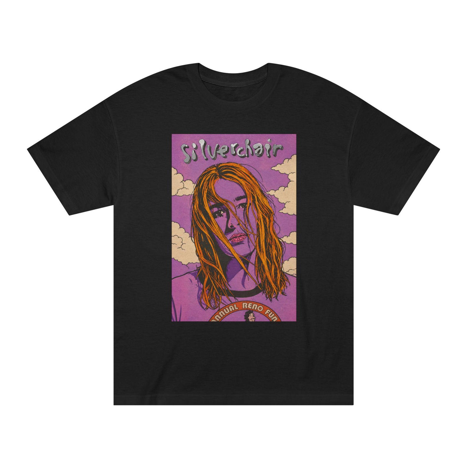 Silverchair Tee | Grunge Rock Band Purple Skies Graphic Shirt L