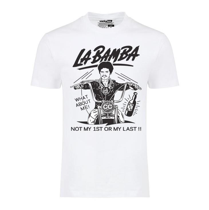 La Bamba Боб Не Моя Первая Или Моя Последняя Футболка с Принтом 2XL