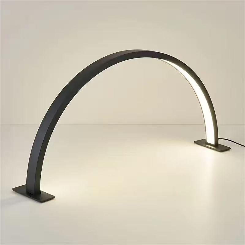 New Moon Nail Work Lamp - Beauty Work Desk Lamp, Three-color USB Power Supply - Black/White/Pink, Suitable for Nail Art, Eyelash