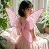 Organza Butterfly Princess Wings Sparkle Cosplay Elf Wings Costume Wings  Halloween Party