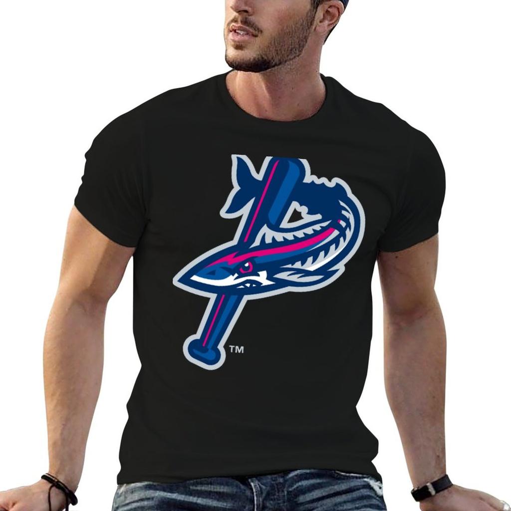 Pensacola Blue Wahoos Tshirt Novelty Graphic Tee Shirt