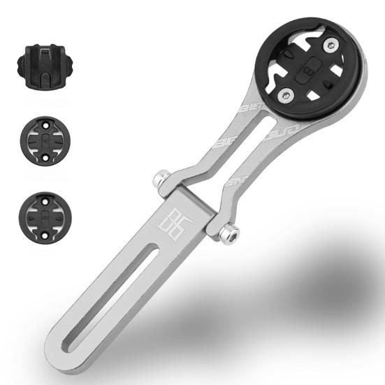 Bike Computer Mount Angle Adjustable Lightweight Heavy Duty Aluminum Alloy Universal Mountain Road Bike Handlebar Computer Holder Cycling Accessories