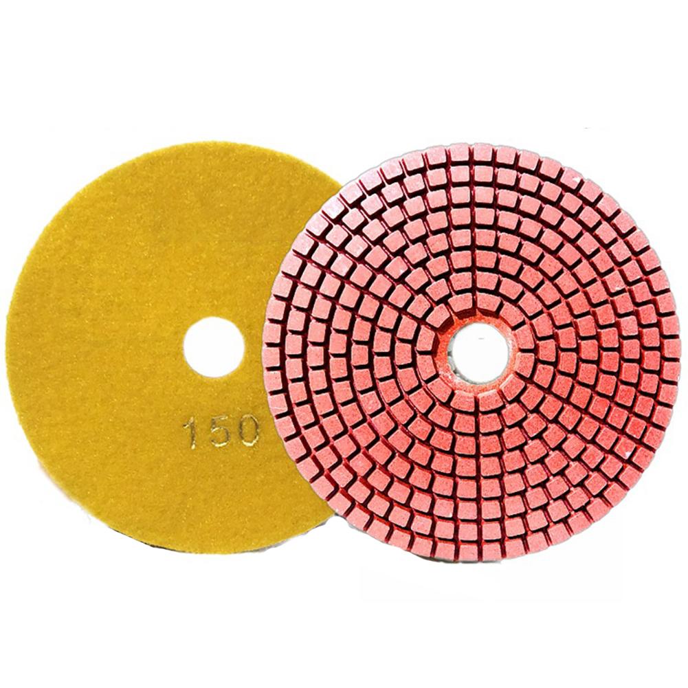 1pc 5 Inch 125mm Polishing Pads Wet/Dry Flexible Grinding Sanding Discs For Granite Stone Concrete Marble Polishing