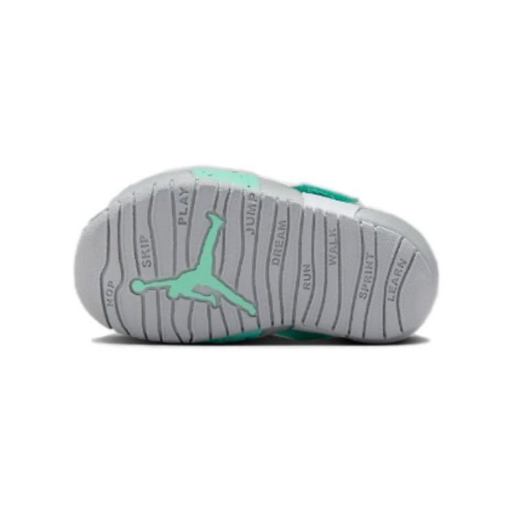 Jordan Flare Jordan Slip Resistant Abrasion Resistant Low Top Toddler Shoes Gray Green Infant And Toddler CI7850-302