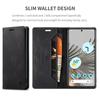 Luxury Genuine Leather Magnetic Wallet Flip Case for Google Pixel 7 6 Pro Card Slot Stand Shockproof Foldable Holder Full Protection Cover