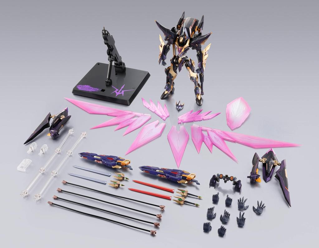 METAL BUILD DRAGON SCALE Lancelot Albion Zero Code Almaria з Нового Чистого ABS ПВХ Розфарбована Рухома Фігурка Geass & & Литий метал