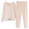 Pajamas Women'S Autumn And Winter Coral Fleece Thickened And Fleece Winter Island Fleece Loungewear Thin Fleece Spring And Autumn High-End Suit