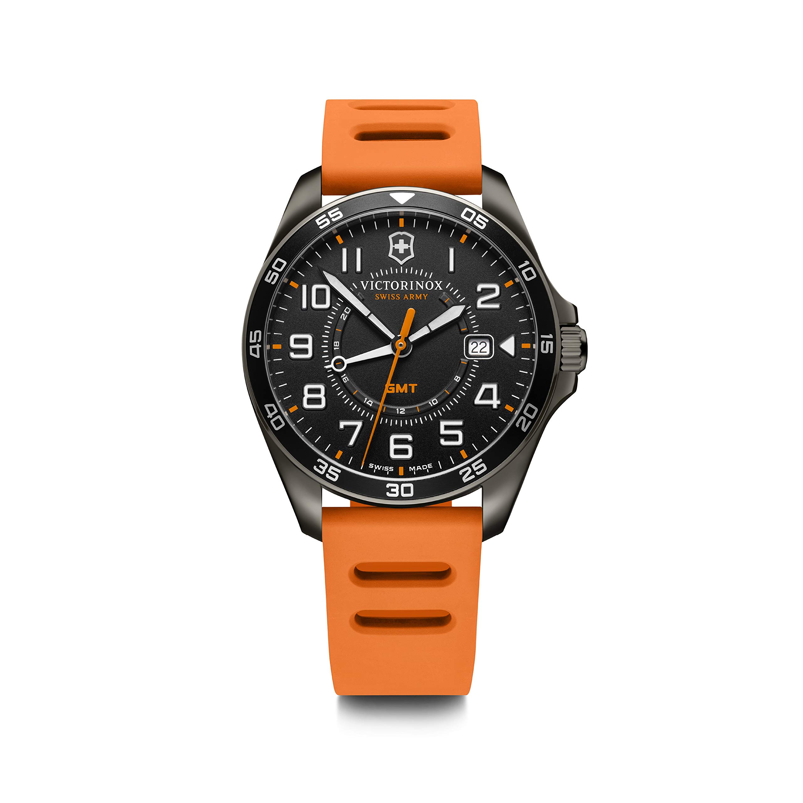 

VICTORINOX SWISS ARMY Watch FIELDFORCE GMT Gift 241897 Quartz [ чорний
