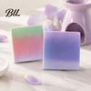 Decorative Bookmark Stickers Gradient Pearlescent Adhesive Notes, Matte Self-Stick Pads, Removable Sparkling Portable Planner Bookmarks Sand