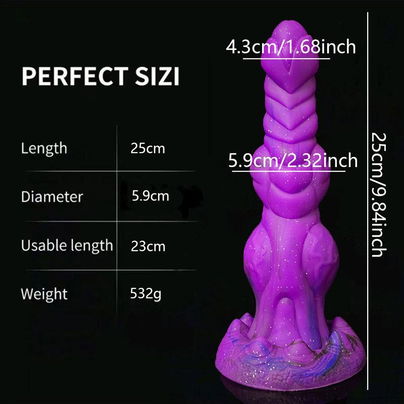 Large Thick Women with Masturbation Machine Simulation of Alien Dildo Sex Toys for Women