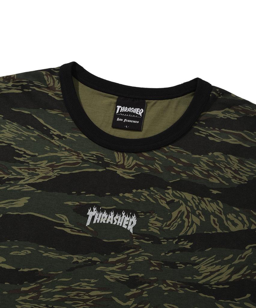 Treasure Flame Logo Long Sleeve Camo