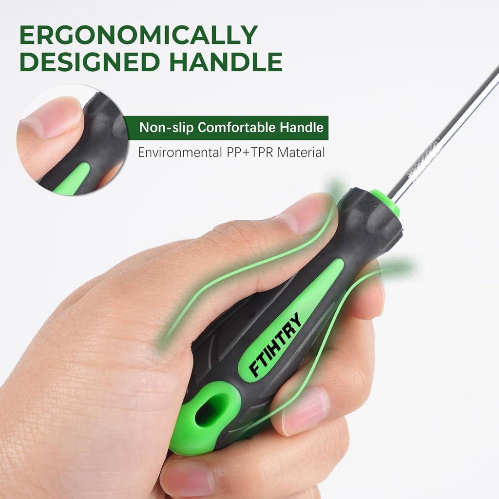 8PCS Pick And Hook Set, Precision Automotive Hook Set, Car Auto Oil Seal/O-Ring Seal Gasket Mini Precision Hooks Puller Remover (Green)