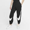 Nike Sportswear Women's Big Swoosh Fleece Joggers Black White For Women DD5583-010