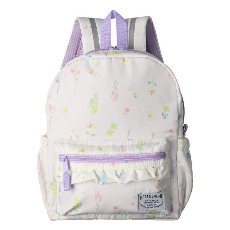 Kids Foret Clothing Bonded Backpack with and Working Vehicle Print Size B15601 Children's (Kids Foret) Water-Repellent Flower, Rabbit, Dinosaur,