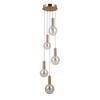 Lampa Wisząca LED 25W STRELA PND-34378-5S-HBR Italux