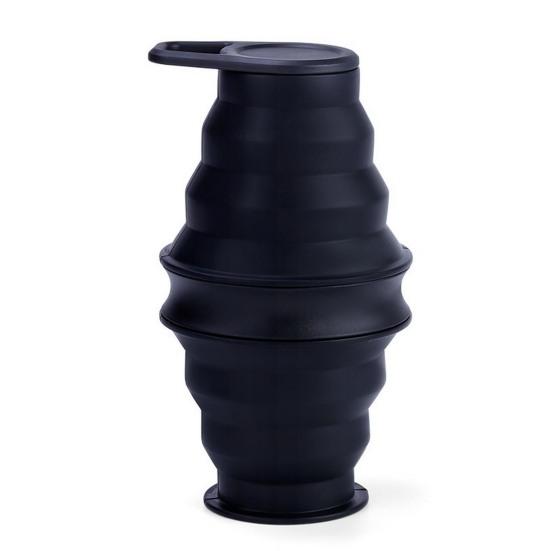 500ML Collapsible Water Bottle Food Grade BPA Free Leak Resistant Portable Travel Hiking Sports Water Kettle