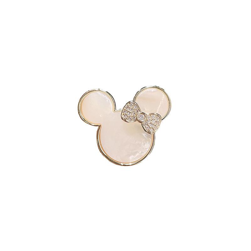 

Fashion Alloy Brooch, High-end Chest Flower, Jacket And Suit Brooch One Size белый