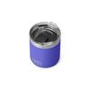YETI Rambler 10 Stackable Lowball Vacuum Insulated Stainless Steel with Mug Slider Ultramarine Violet oz. 2.0 Lid,