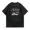 Crash 1996 David Cronenberg Horror Film Movie Poster T Shirt Unisex Vintage Washed Fashion Designer Clothes Casual Comfortable