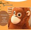 Cross-Border E-commerce Plush Monkey Doll - Animal Zoo Simulation Gift Item