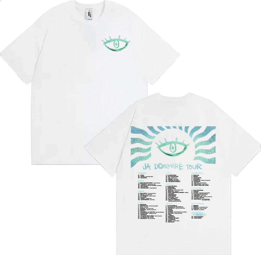 Band La Fumiga Ja Sleep Tour 2026 Tshirt Love Stay Summer Mens Fashion Hip Hop Style Tshirt Large New Street Wear Y2K