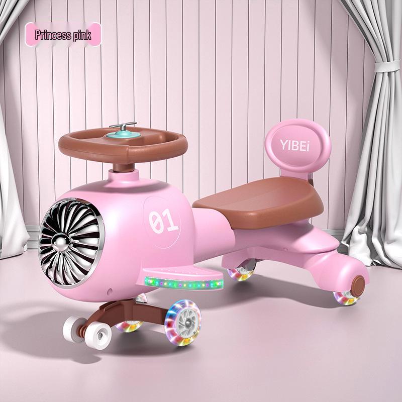 Children's Twist Car: Safe, Anti-Rollover Ride-On Toy for Boys, Girls, and Adults