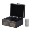 Retro CD Player Multifunctional Tray Type BT Player Turntables USB Drive Playback Portable CD Player with Remote