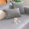 New Cool Sofa Cushion Combination Sofa Light Luxury Ice Rattan Mat Combination Sofa Cushion Cover Summer Seat Cushion