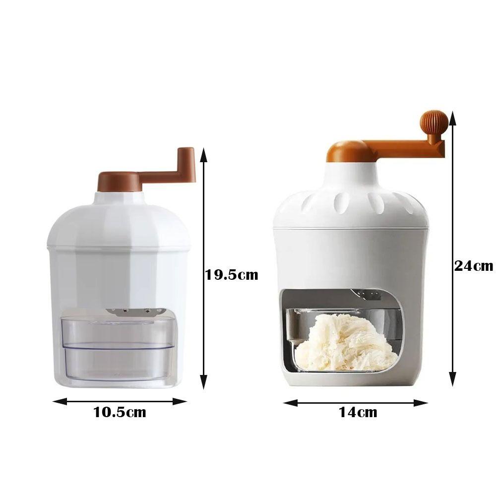 Tragbarer Mini-Eiscrusher Handbetrieben Smoothie-Maschine Haushaltsküchenwerkzeug