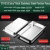 Stainless Steel Food Pan for Fast Food Carts