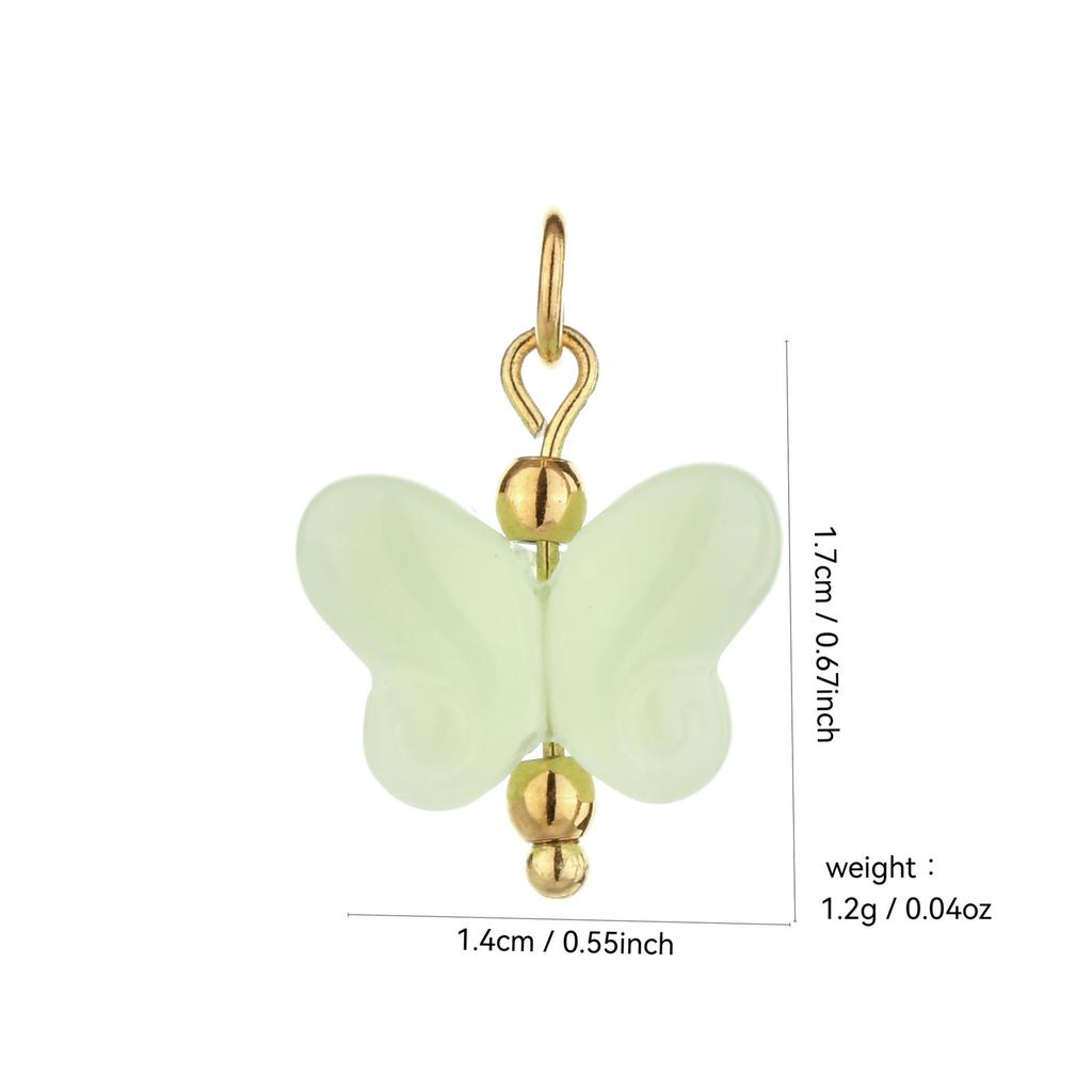 Handmade 18k Gold Electroplated Natural Stone Bead Earrings