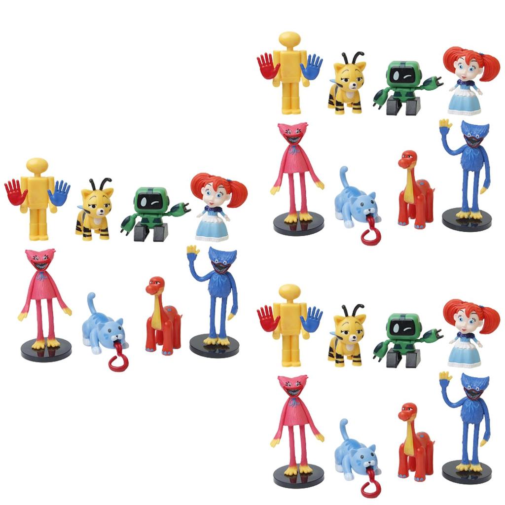 Handgefertigte Ornamentfiguren Aus Poppy Playtime Hochwertiges PVC-Material