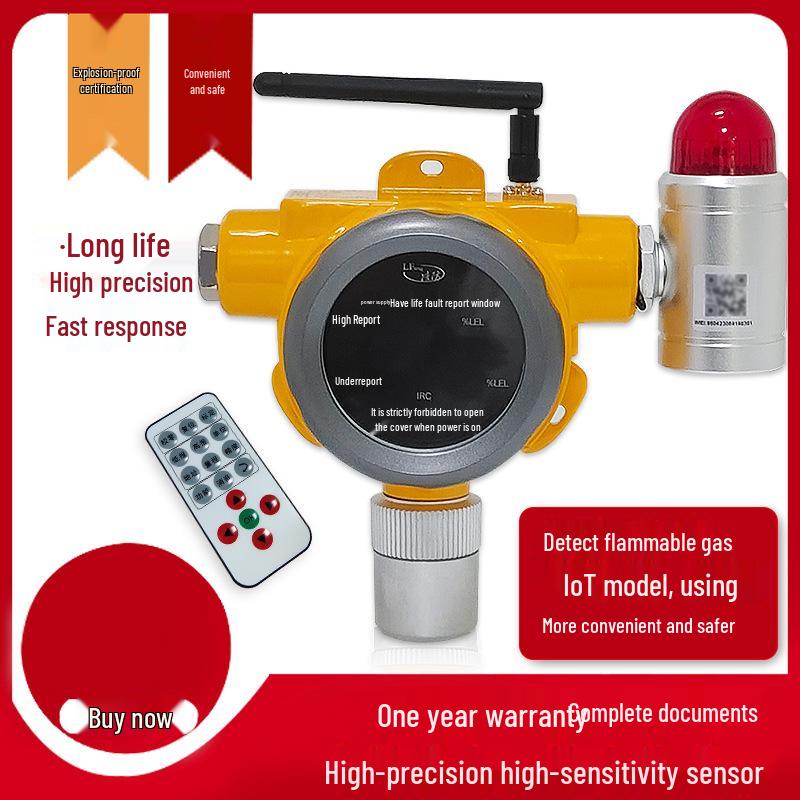 Commercial LPG Leak Detector with Automatic Shut-off Valve for Restaurants 24