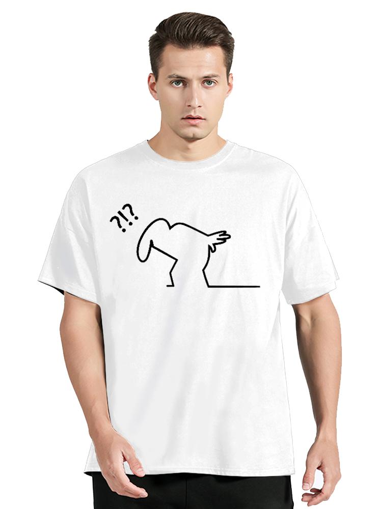 Balum La Linea Print Camisetas Homme Tshirt Fitness T-Shirt Men's Clothing Streetwear Graphic Unisex Tops Oversized Tees