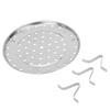 Round Shape Steam Holder Stainless Steel Steaming Plate Durable Steam Rack Stand  Crock Pots