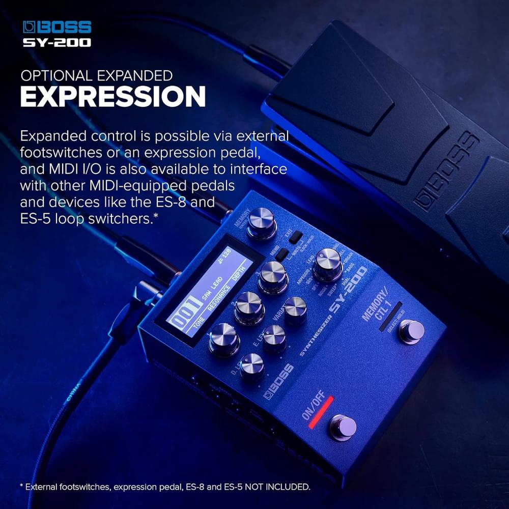 Boss Sy 200 Gitarren-Synthesizer-Pedal