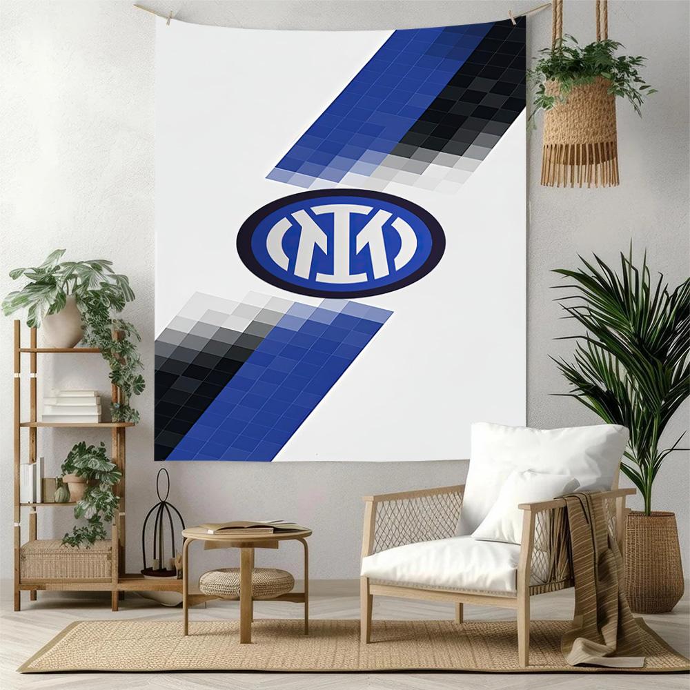 Inter Milan Wall Decor Tapestry Art For Pet Memorial Birthdaywedding Party Backdrop Family Gift