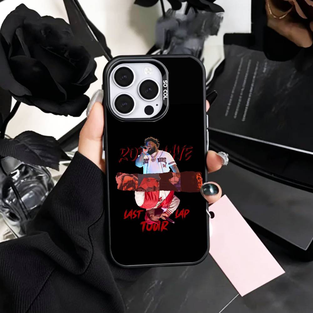 25 R-Rod W-Wave Rapper Phone Case For iPhone17,16,15,14,13,12,11 Plus,Pro Max Colored Silver Plated Inside Cover