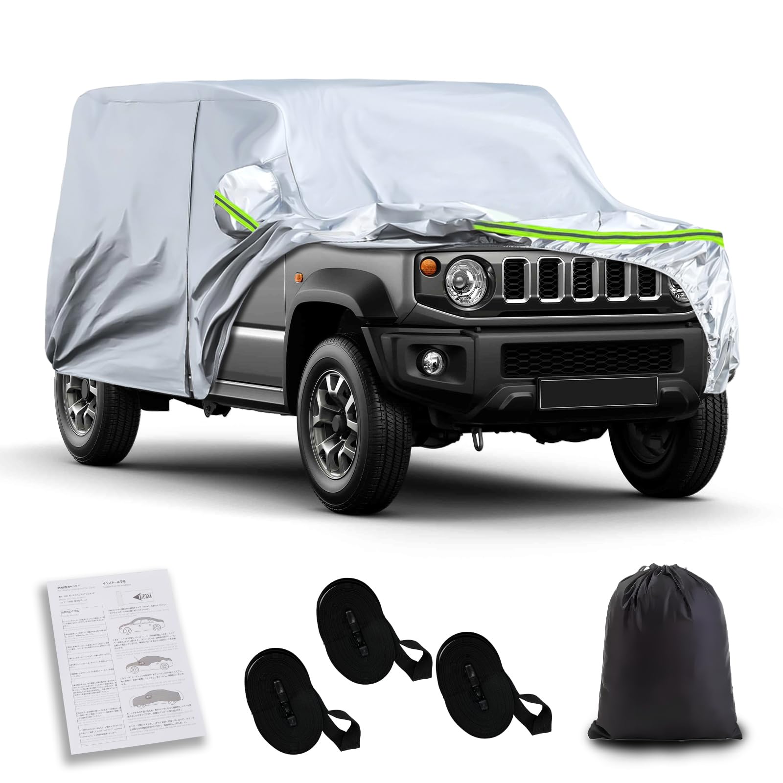 

Tusamika Автомобильный Новый Suzuki Jimny Nomad JC74W Тип Кузов Автомобильный Флис УФ Желтый Песок Эластичная Ветрозащитная Веревка Подходит для Всех Сезонов Чехол, 2025~, Чехол,