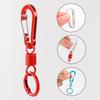5pcs with Multi-color Spring Hook Key Ring Holder Carabiner  For DIY Jewelry Accessories