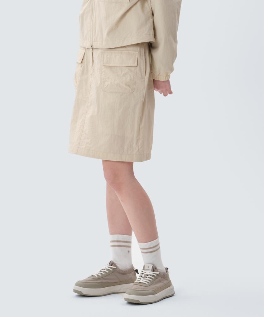 SNOWPEAK APPAREL Twillon Midi Skirt (S25Swtsk21) Cream